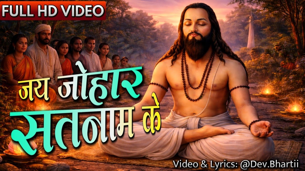 जय जोहार सतनाम के, जय गुरु घासीदास | पंथी गीत 2026 | Satnam Ke Anjor | CG Panthi Song | जन जागरण गीत