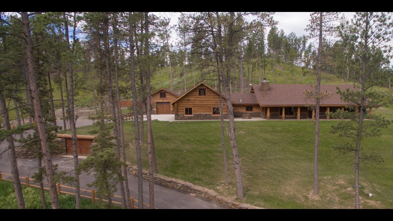 Black Hills Masterpiece: Unique 4BR Home, Gated Drive, Forest Views, 3 Garages in Hill City, SD