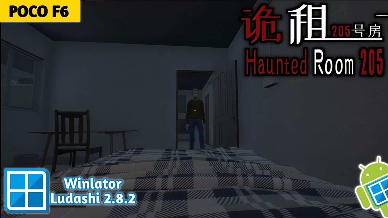 Haunted Room 205 on Winlator Ludashi 2.8.2 - Poco F6