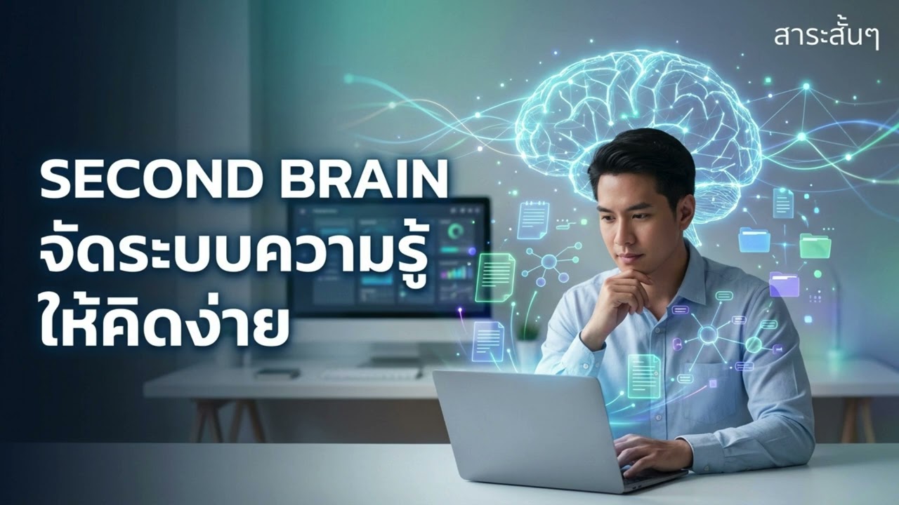 🧠 Build a Second Brain จัดระบบความรู้ ให้คิดง่าย