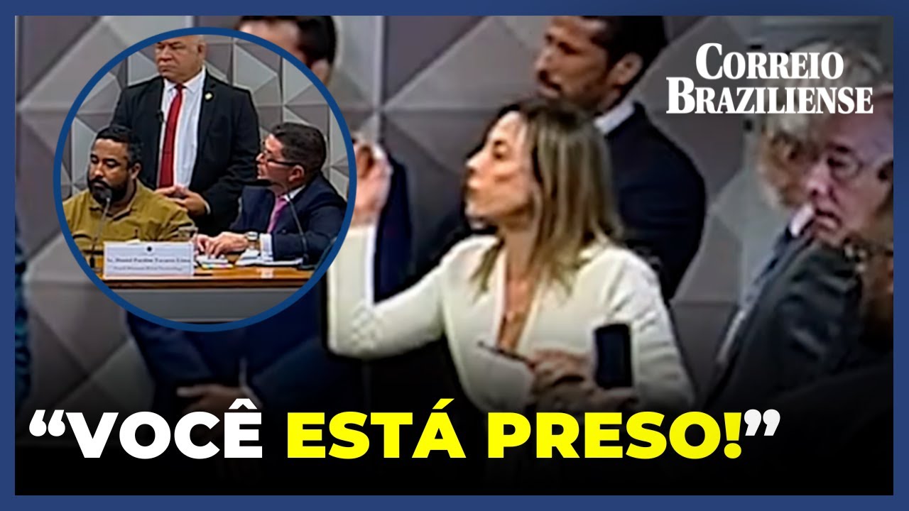 SORAYA THRONICKE DÁ VOZ DE PRISÃO A DEPOENTE DURANTE CPI DAS BETS, ALEGANDO 'FALSO TESTEMUNHO'