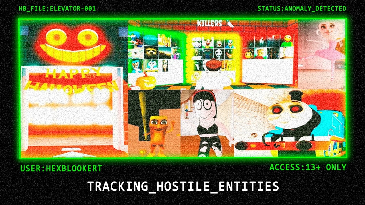 38 Floors in Fear Elevator Game Roblox