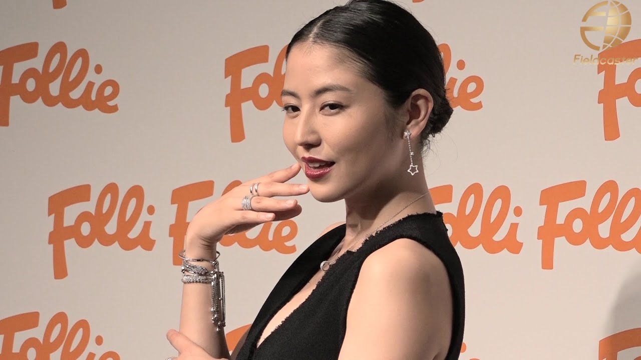 長澤まさみの色っぽさは最高 「フォリフォリ」2016AWグローバルキャンペーン   “I am Folli Follie”