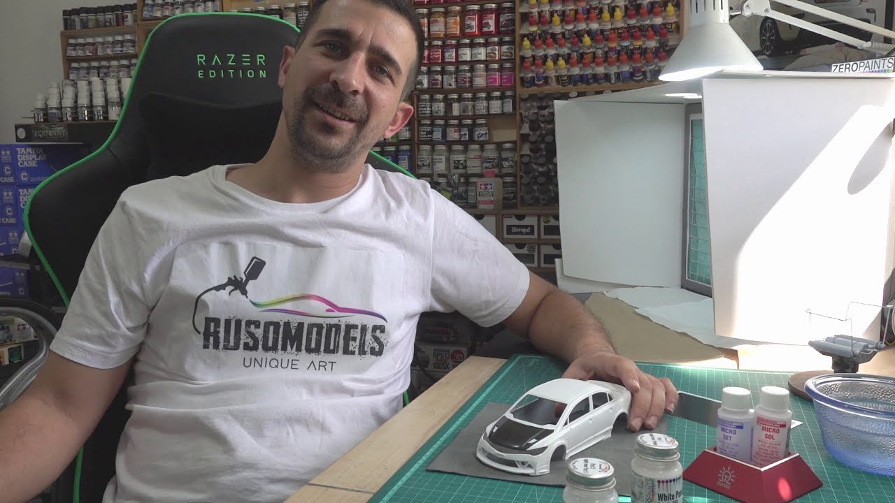how to make carbon fiber template and paint with pearl color