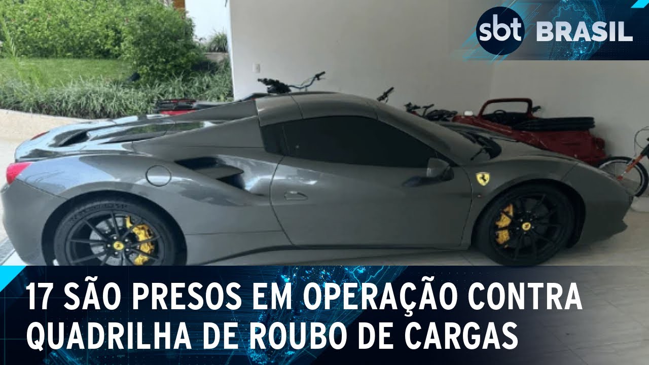 Quadrilha que ostentava vida de luxo é alvo de megaoperação da PF e Gaeco | SBT Brasil (24/03/25)