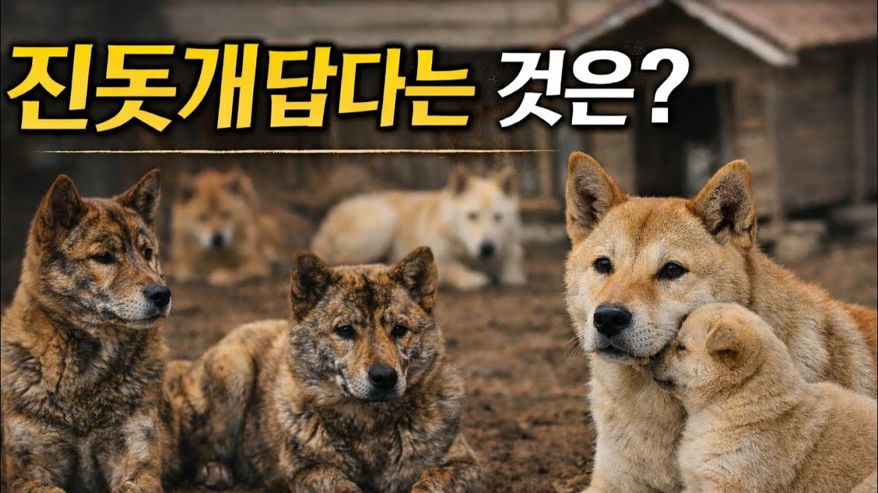 우리가 놓치고 있는 진돗개다움