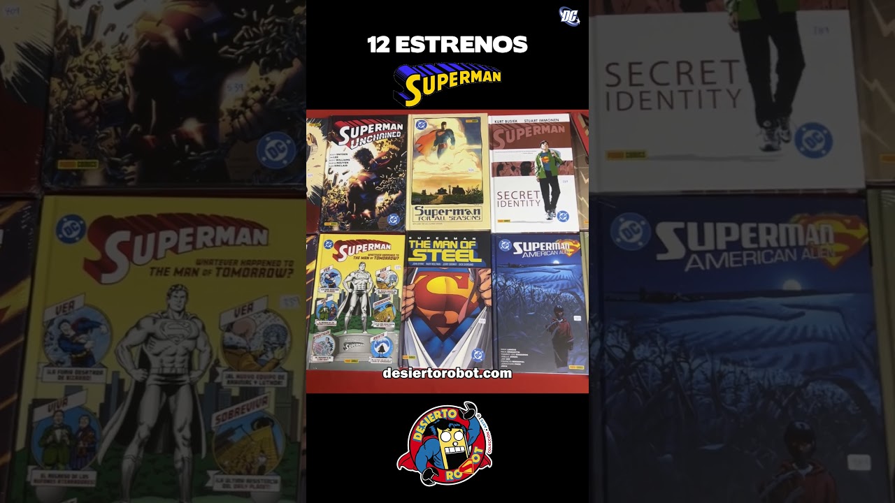 Superman: Nuevos Cómics DC en Desierto Robot