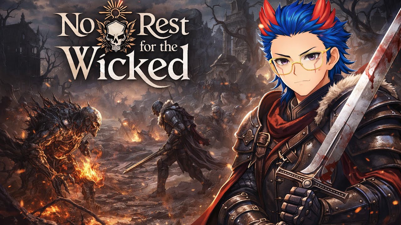 Hardest Soulslike I’ve Played? | No Rest for the Wicked LIVE