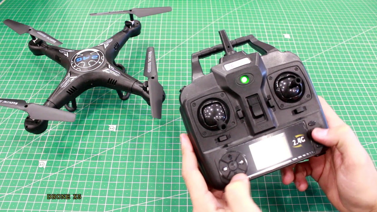 TUTORIAL DRONE X5