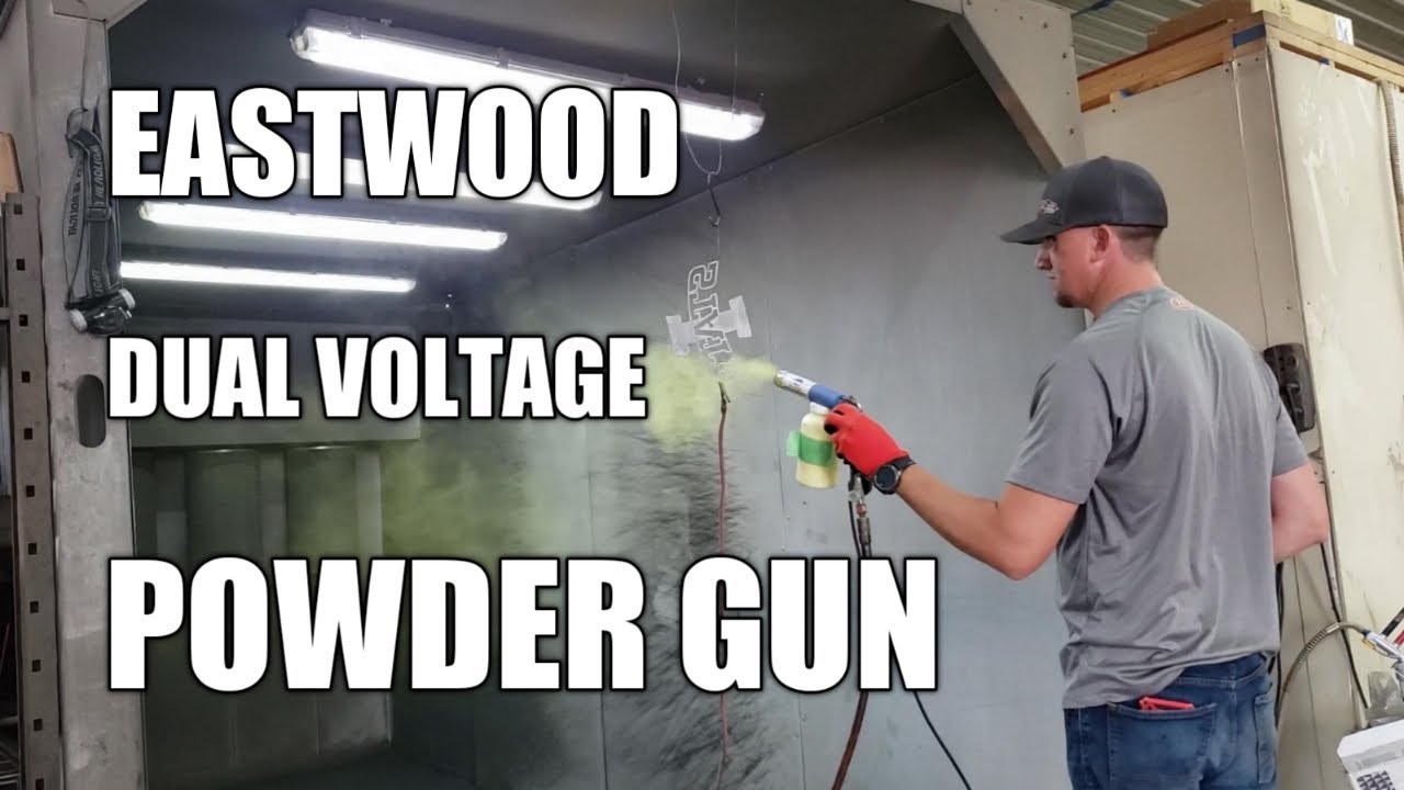 Eastwood Dual Voltage Powder Coating Gun Tutorial