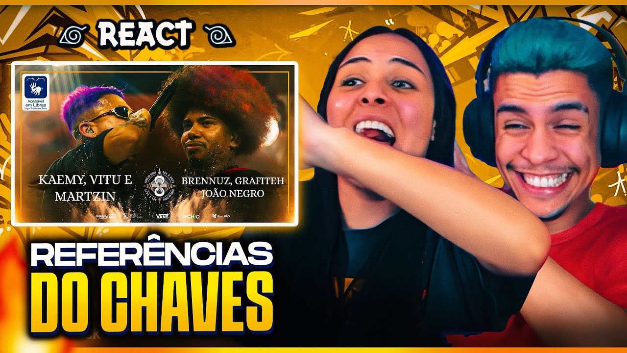 BDA 8 ANOS #7 | BRENNUZ, GRAFITEH E JOÃO NEGRO X KAEMY, MARTZIN E VITU | [Casal Jounin React]🔥
