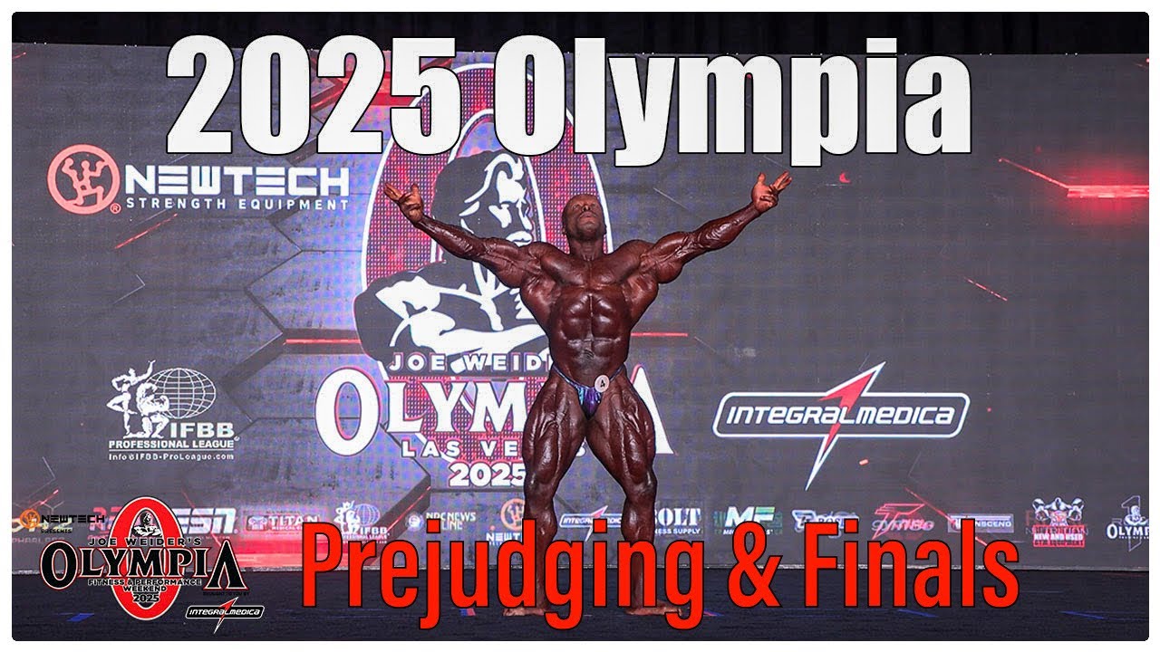 2025 Olympia| Prejudging & Finals | Shaun Clarida