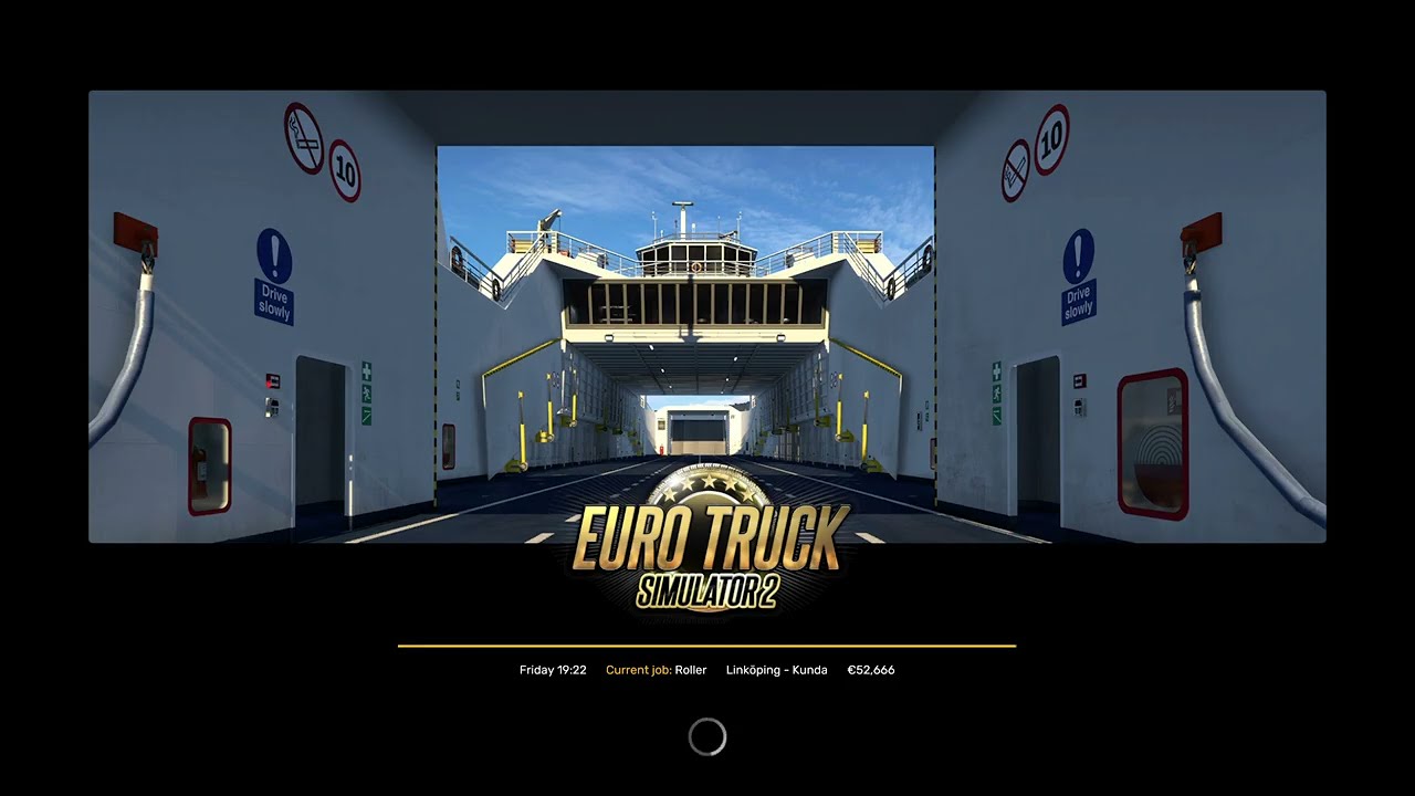 ETS 2 Gameplay Volvo (Linkoping to Kunda)