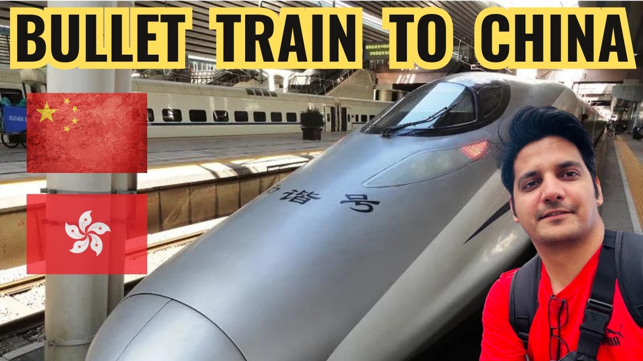 Pakistani Traveling China 1st time by Bullet Train | Hong Kong to Shenzhen 🇨🇳 | Vlog 22 | Urdu/Hindi