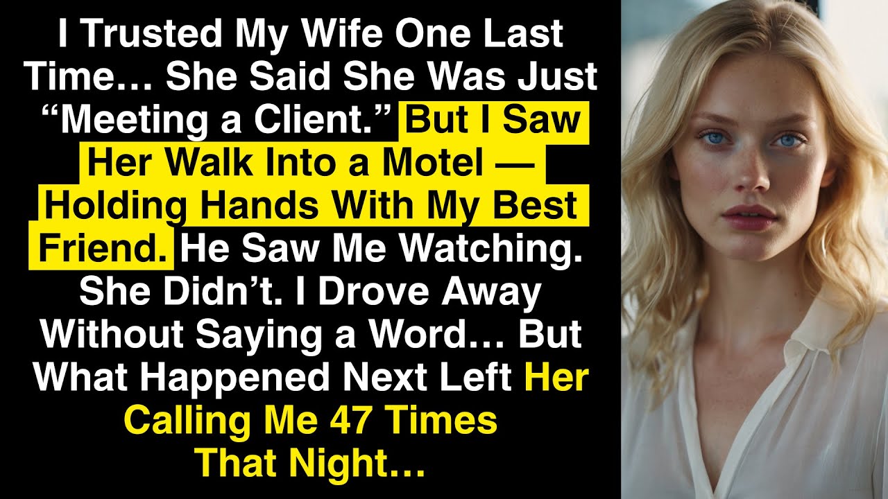 She Said “Trust Me.” Then Walked Into a Motel With My Best Friend