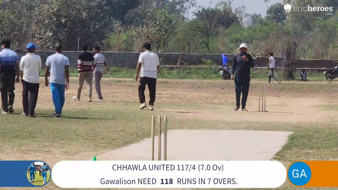 Gawalison vs CHHAWLA UNITED live cricket match | Birohar Cricket Tournament  live - Birohar Ground