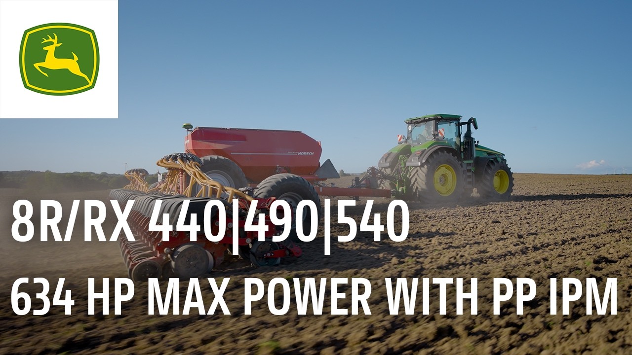 NEW: 634 max HP Performance    John Deere 8 Series Tractors Explained in Detail