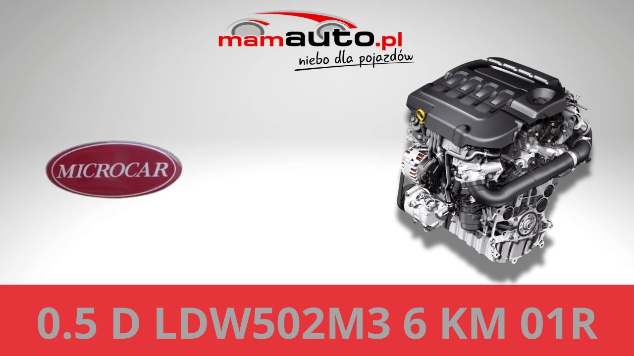 Silnik LDW502M3 0.5 D6 KM Microcar Virgo 01R na sprzedaż! – Zobacz test przed zakupem