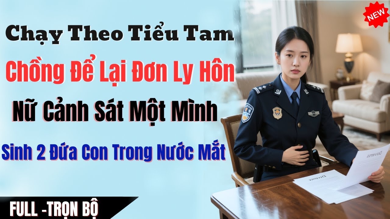 Chồng Đi Để Lại Đơn Ly Hôn – Nữ Cảnh Sát Một Mình Sinh 2 Đứa Con Trong Nước Mắt