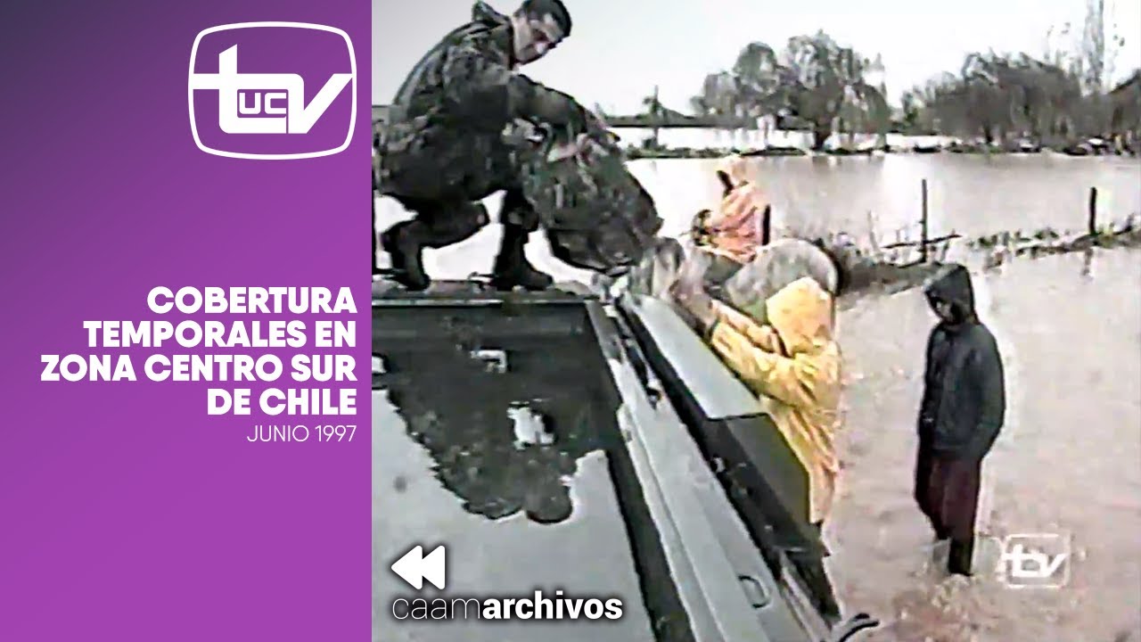 Temporales de Junio de 1997 - Cobertura de Canal 13