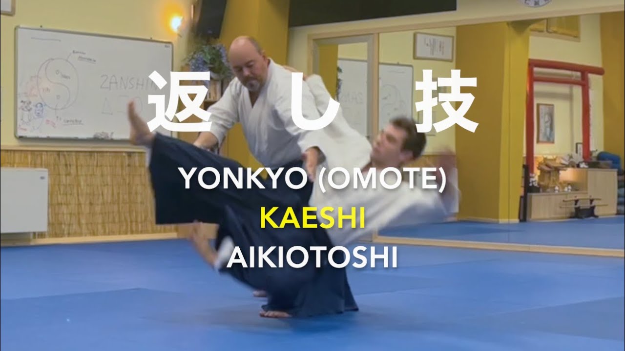 Kaeshi waza: YONKYO (omote) vs AIKIOTOSHI - Marco Rubatto