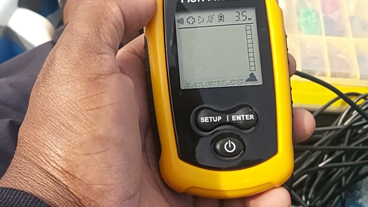Sonar Fish Finder!não tem como se esconder.