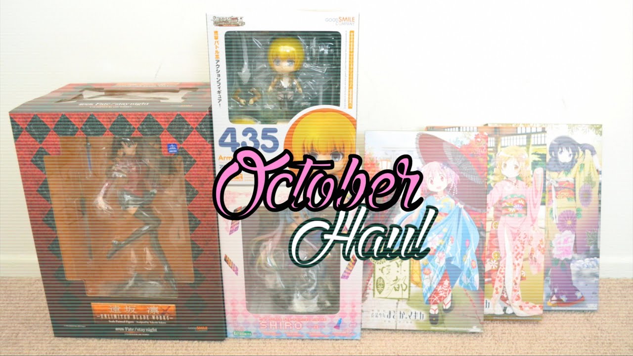 October Anime Figure Haul