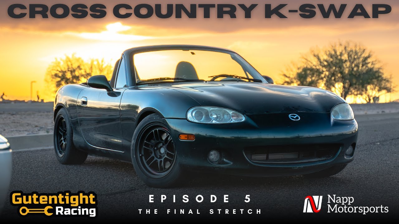 Cross Country K-Swap Miata Build | Day 5