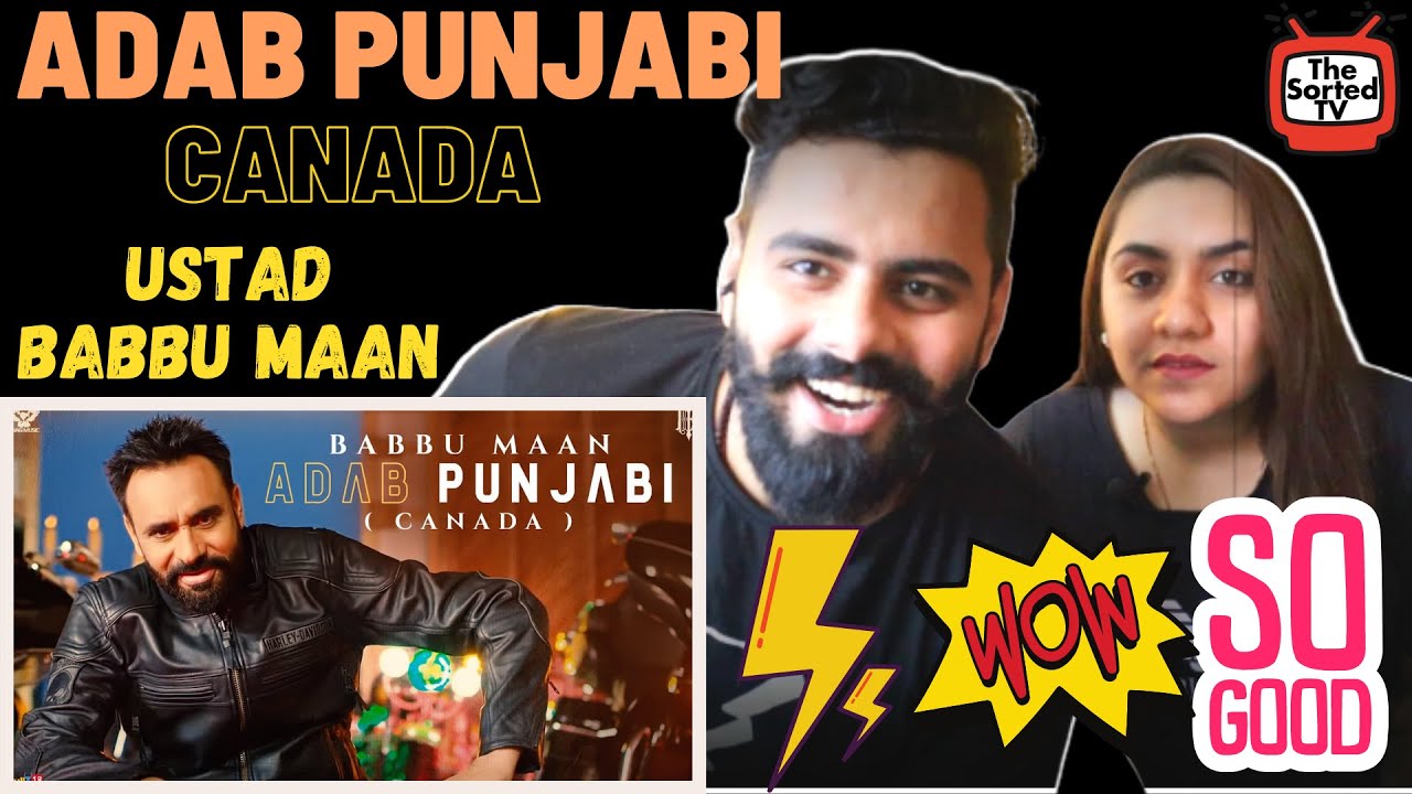 Babbu Maan : Adab Punjabi (Canada) | Pagal Shayar  | Delhi Couple Reactions