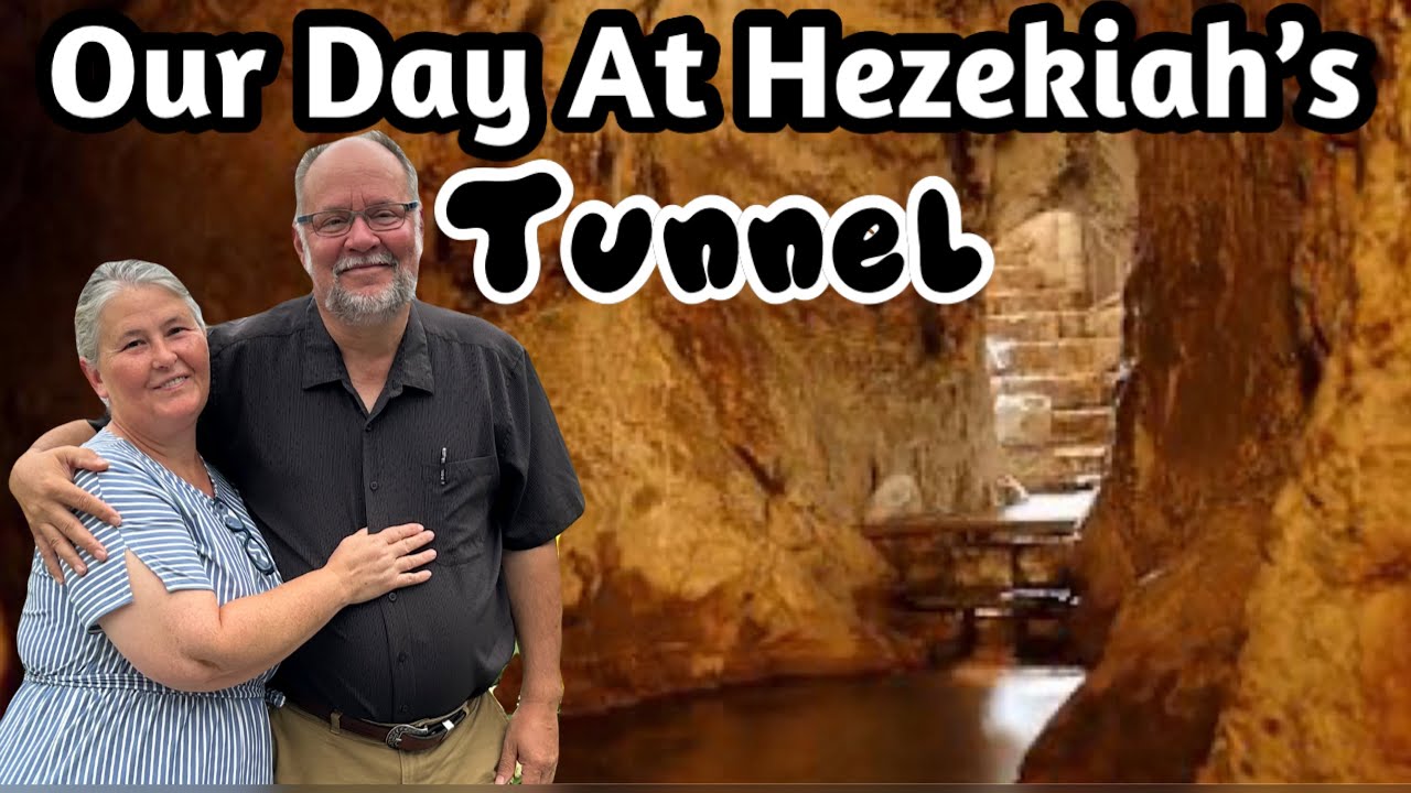 Our day At Hezekiah’s Tunnel | Holy Land Tour | Pool of Siloam | Gerold And Becky Miller |￼￼