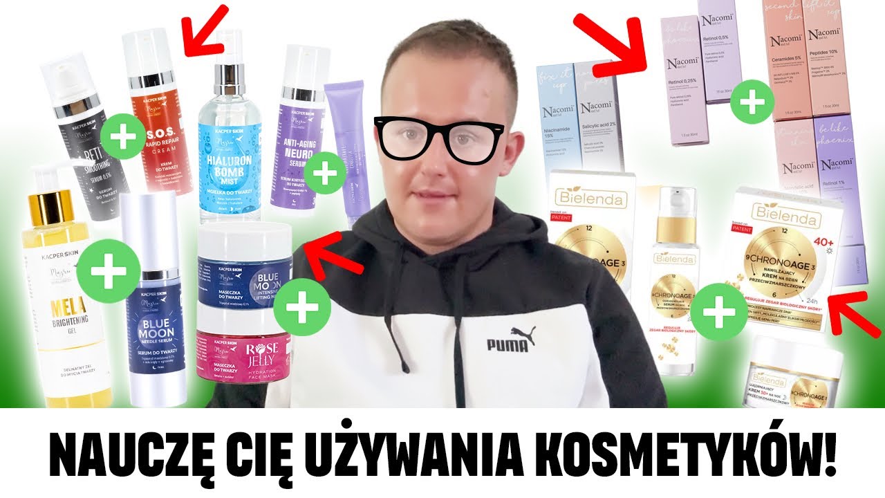 NAUCZĘ CIĘ DOBREJ PIELĘGNACJI TWARZY!