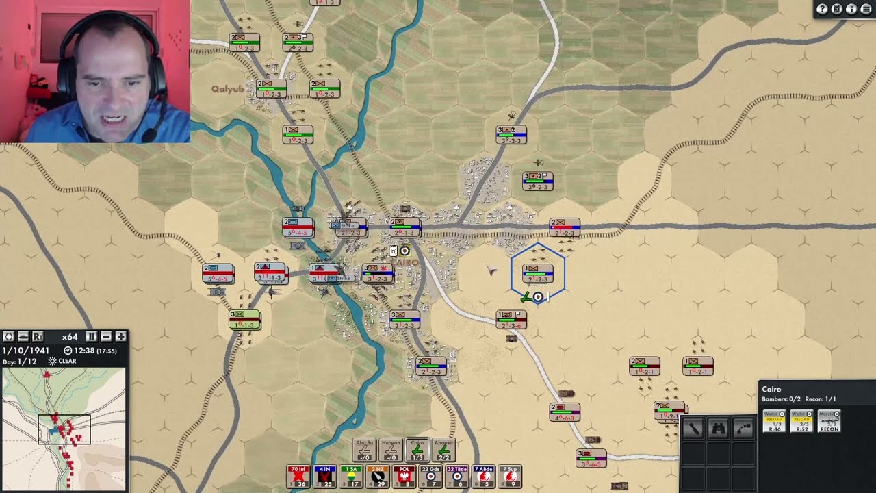 Attack at Dawn: North Africa - Live Stream 22/2/22 | Battle for Cairo 1941 | Easter Battle