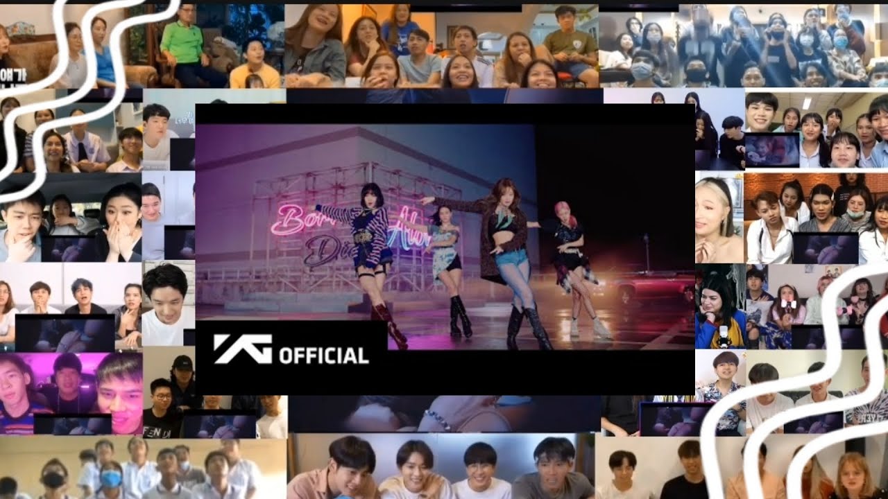 BLACKPINK - 'Lovesick Girls' M/V REACTION MASHUP