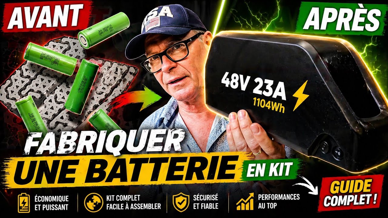 Comment FABRIQUER une BATTERIE en KIT