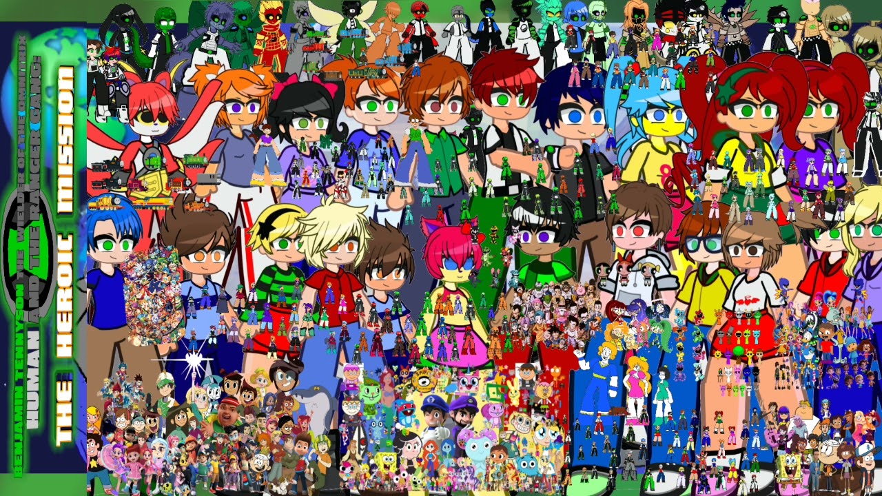 Benjamin Tennyson The Wielder of the Omnitrix Human & The Ranger Gang THM A Hero Stand in Strength 