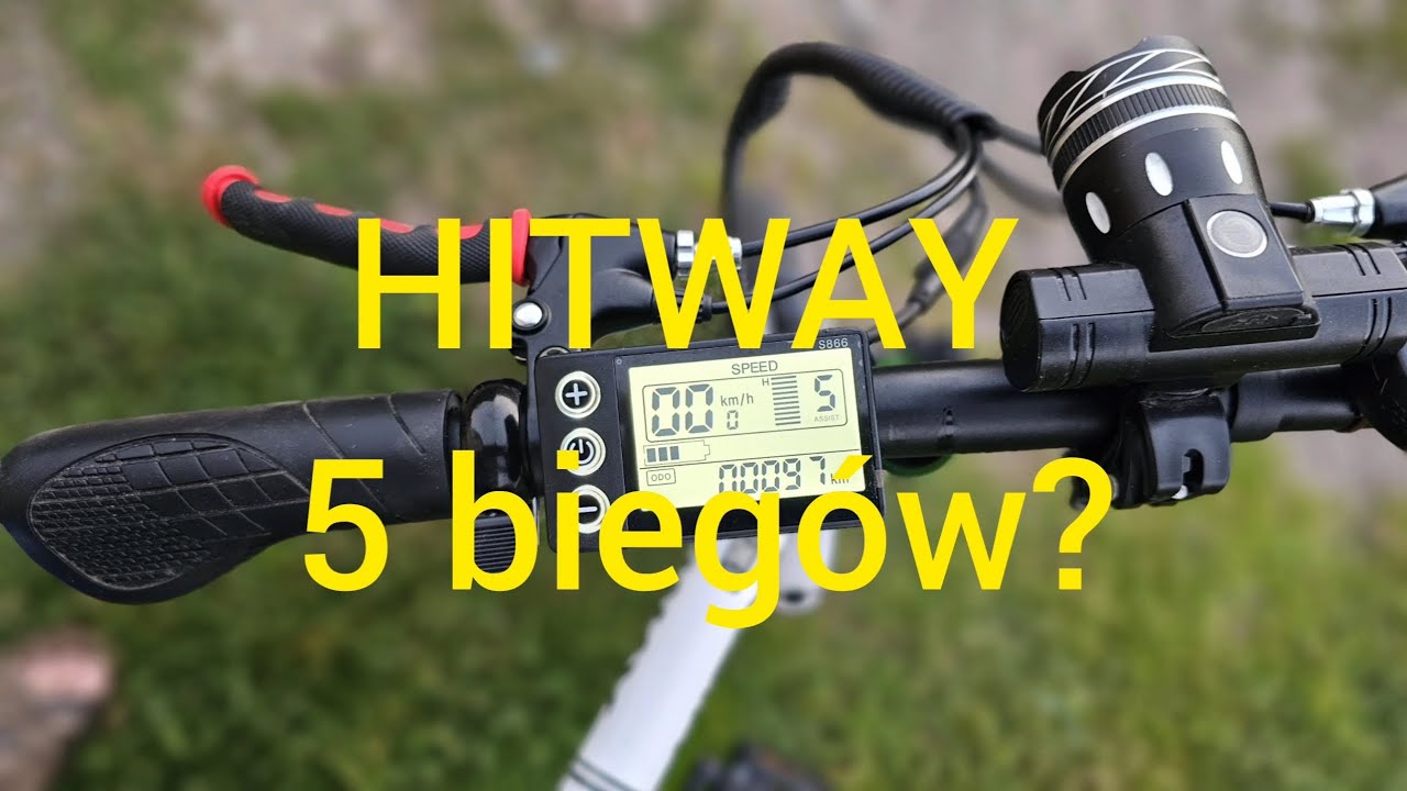 Rower elektryczny #HITWAY BK35 #ukryte menu#wyświetlacz S866#electricscooter
