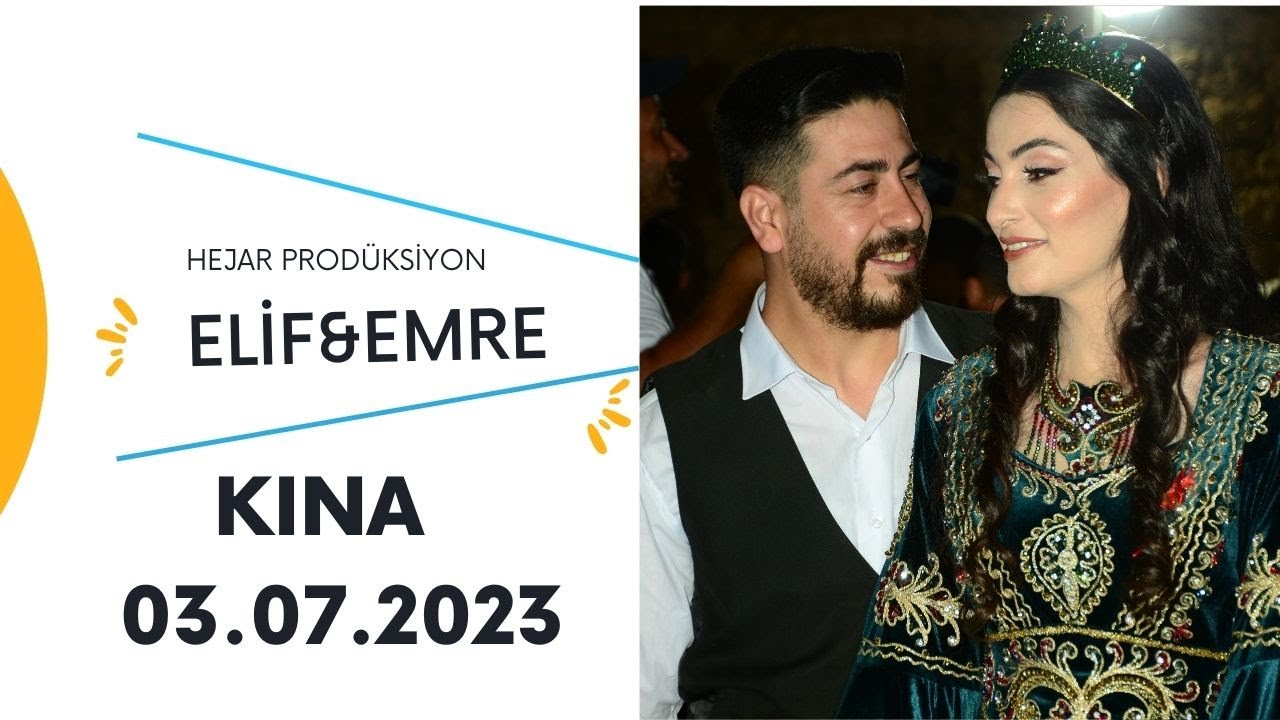 ELİF&EMRE KINA (KINA) 03 TEMMUZ 2023 #hejarprodüksiyon