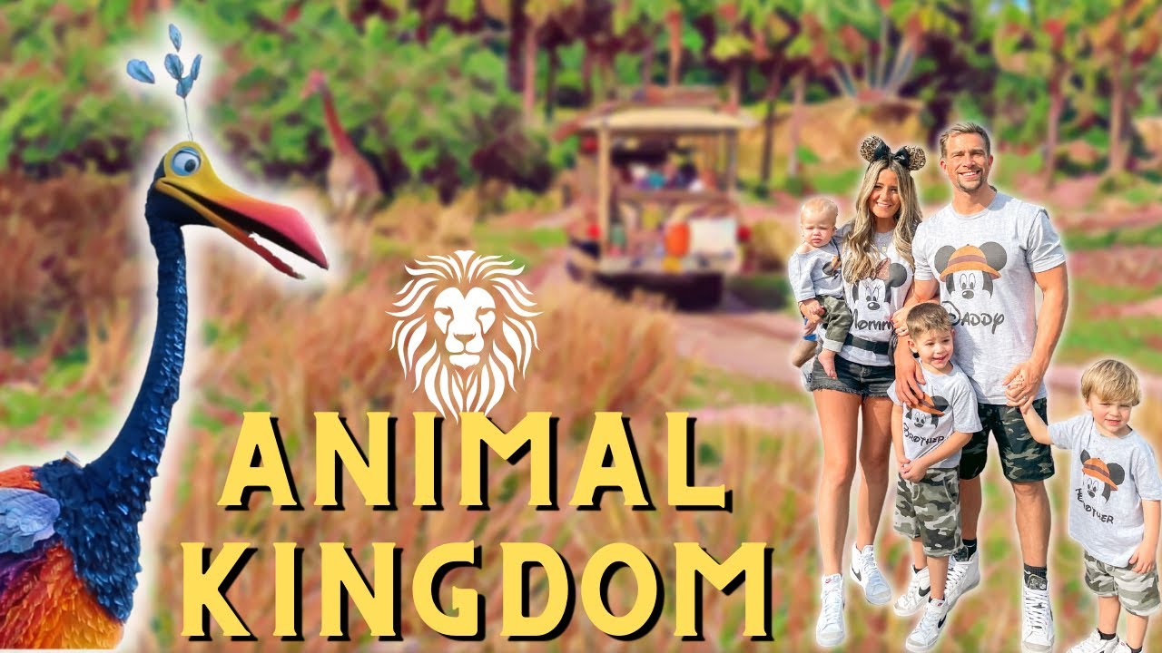 We took our kids on a SAFARI at Disney Animal Kingdom! LION KING/NEMO/DINO/WILD ANIMALS/LIVE SHOWS