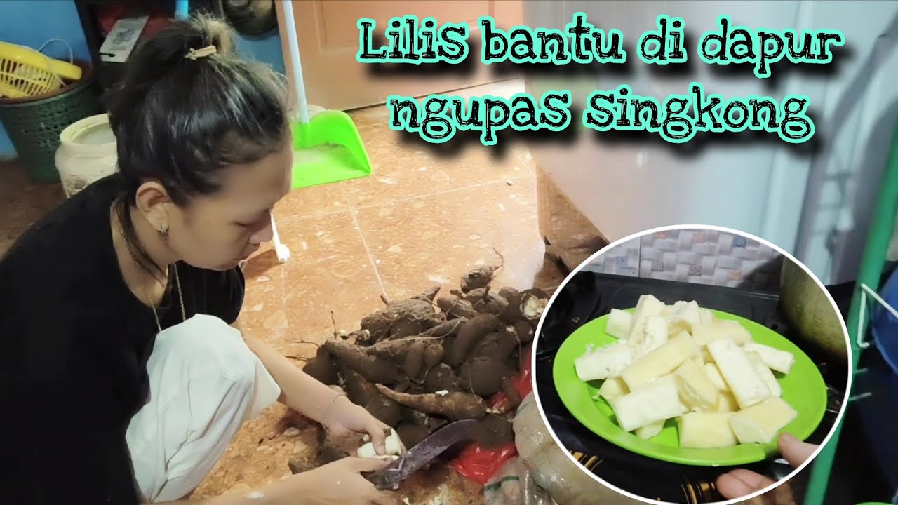Lilis bantu2 di dapur #egoadriano #petualanganalamdesaku #pedulikemanusiaan #denisumargo #sosialodgj