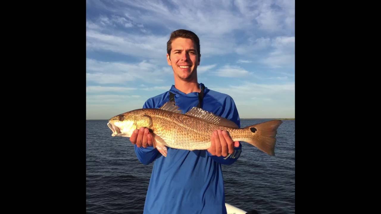 Fishing for Redfish at Lake Salvador Louisiana