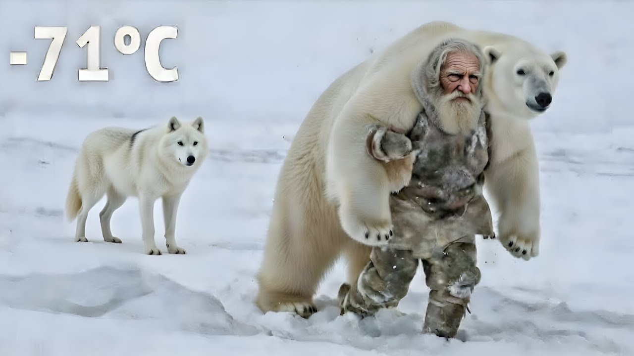 An Elderly Man Rescues a Pregnant bear in Critical Condition in Yakutsk — A Heart Touching Story