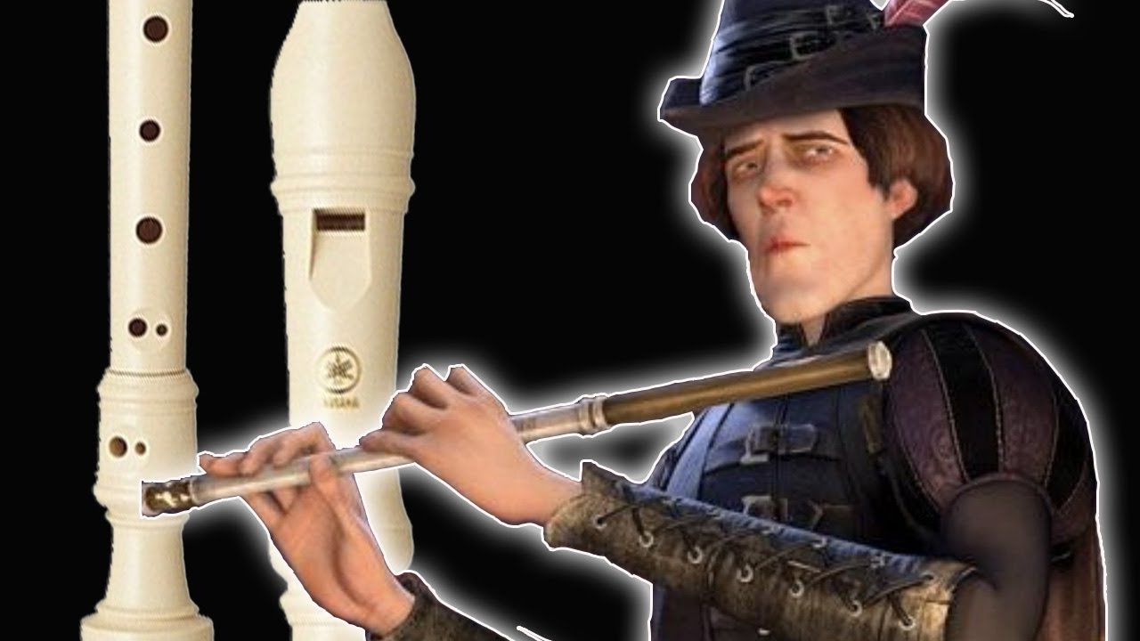 El Flautista de Hamelin / Shrek 4 / Flauta Tutorial / F&aacute;cil / Notas Musicales