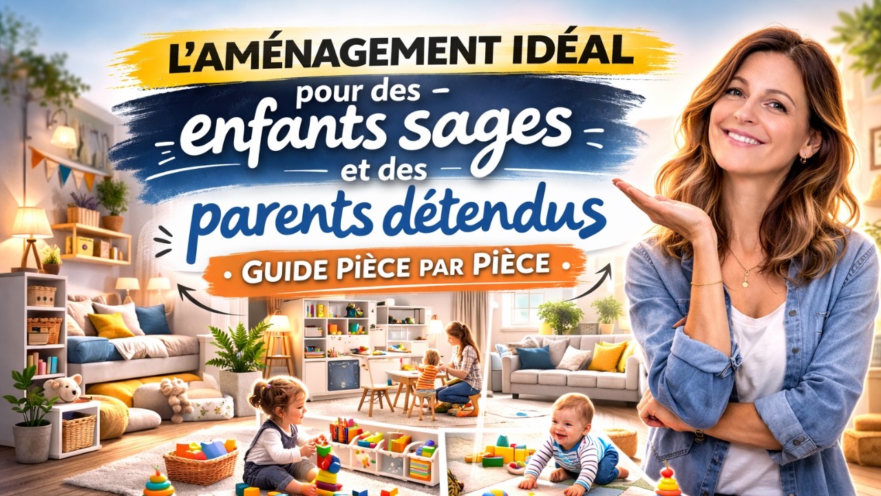 L'AMÉNAGEMENT IDÉAL pour des enfants sages et des parents détendus