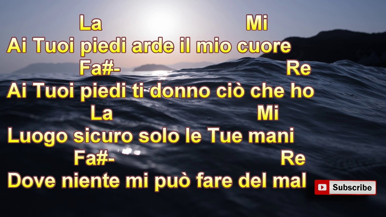 Non c'è un luogo più alto - Accordi e Testo