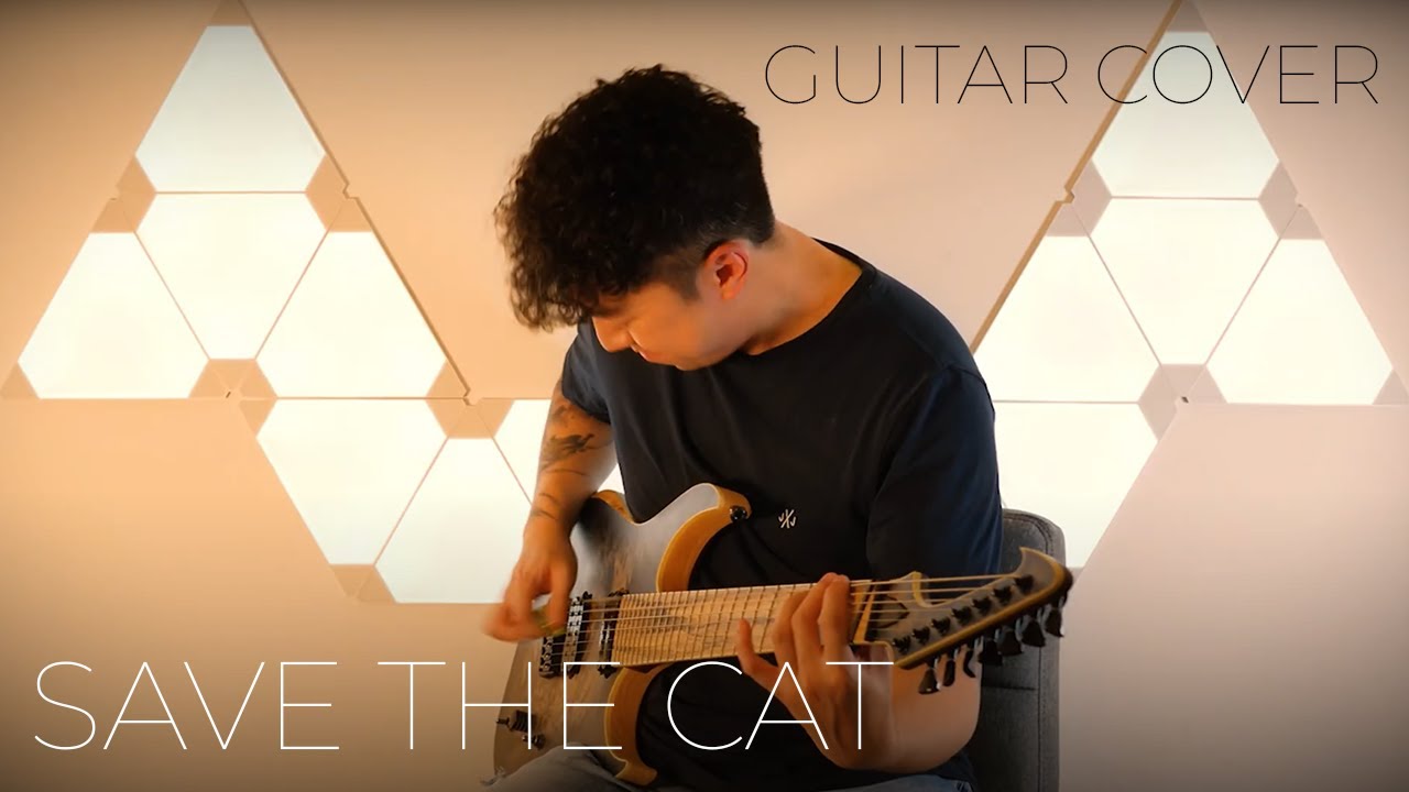 Pendulum - Intertia  - Save The Cat (Metal Guitar Remix) Guitar Cover Skervesen Raptor 7