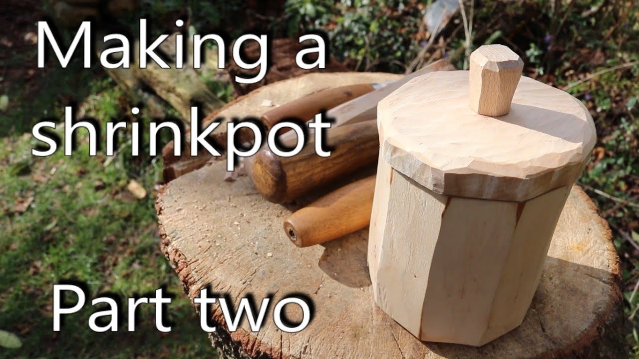 Making a shrink pot - part two, the lid