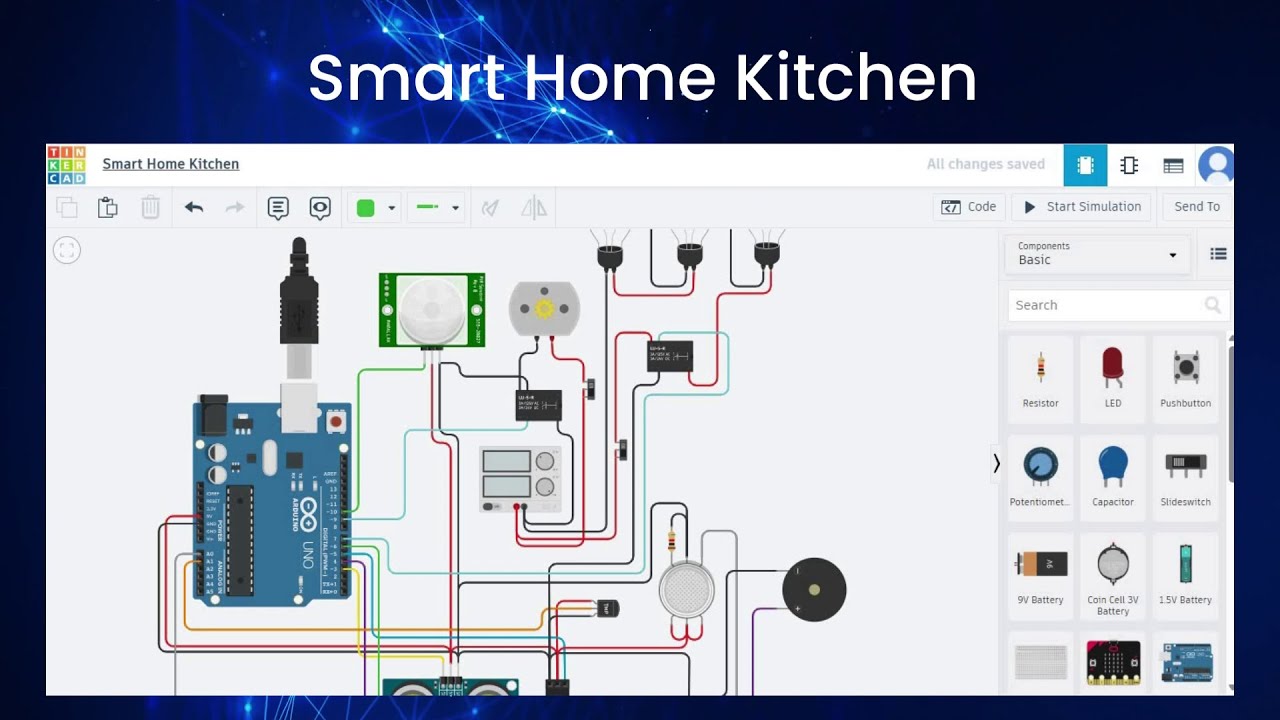 Smart Home Kitchen | Robotics Project