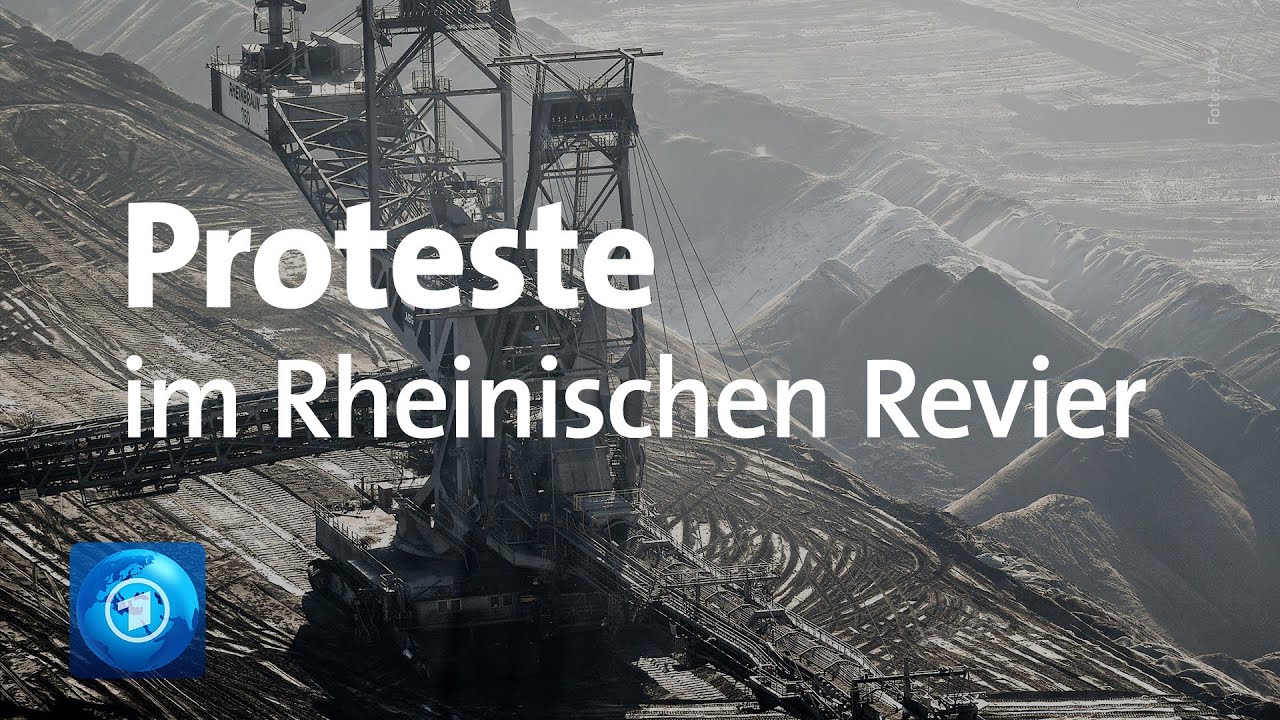 Tagebau Garzweiler II: Kohlegegner demonstrieren