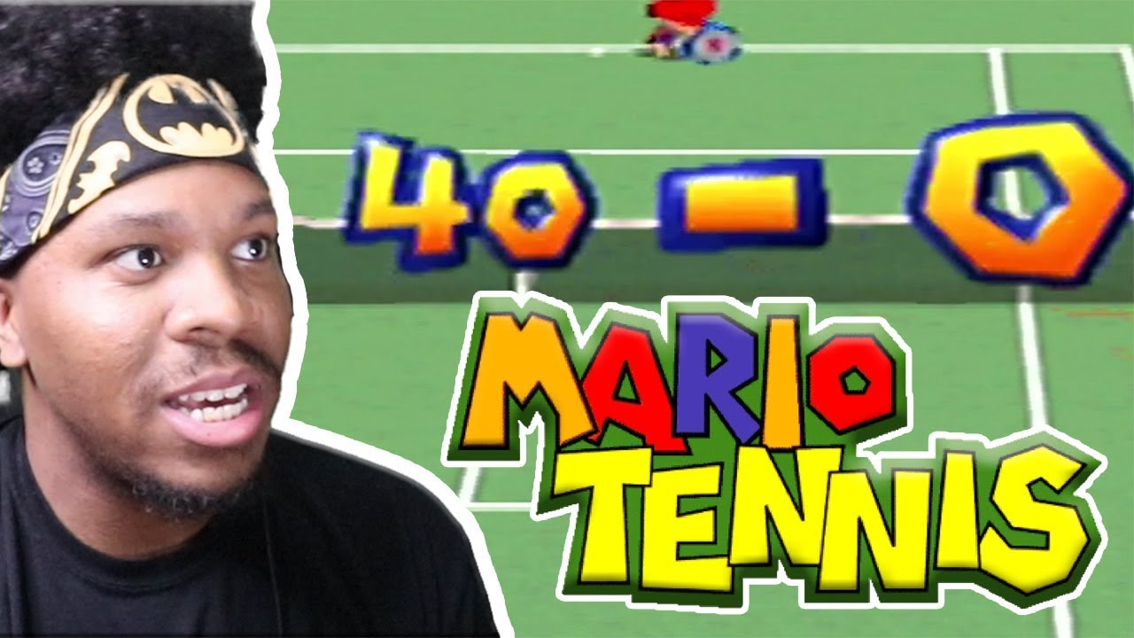 THIS GAME IS NOT EASY | N64 Mario Tennis