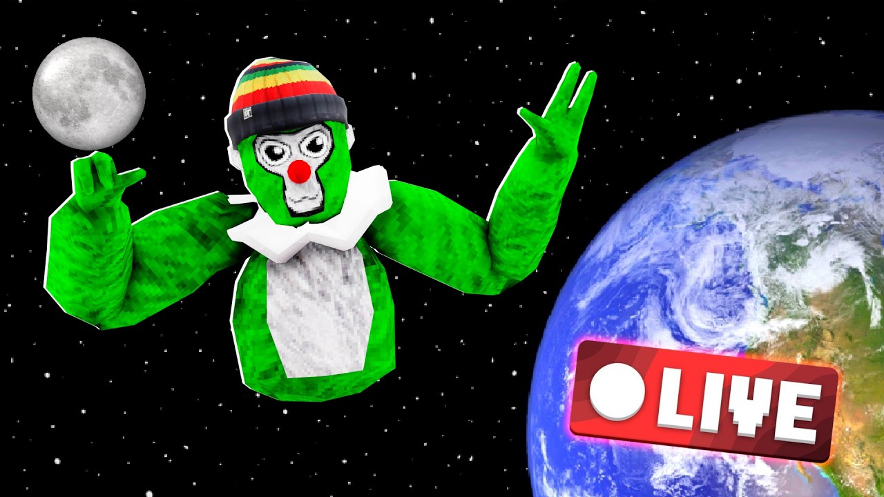 Gorilla Tag Live Stream With A WEBCAM! 🔴